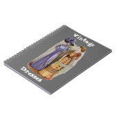 Vintages Kleidungsstück Notizblock (Linke Seite)