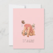 Vintages kleines Baby-Duschgeschenk (Vorderseite)