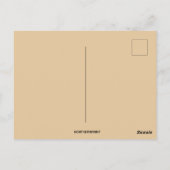 Vintages Kleinkind Füttre zu Ostern Postkarte (Rückseite)