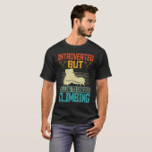 Vintages Kletterklettern Boulderi T-Shirt (Vorne ganz)