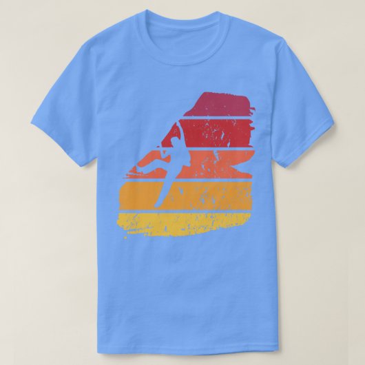 Vintages Klettern 1 T-Shirt (Design vorne)