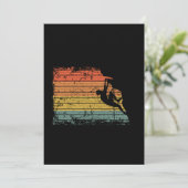 Vintages Kletterparadies Einladung (Stehend Vorderseite)