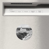 Vintages Kloster von Cannes Saint-Honorat Magnet (In Situ (Geschirrspüler))