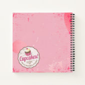 Vintages Kochbuch Notizblock (Rückseite)