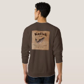 Vintages Kodiak-Lachs-Label Sweatshirt (Schwarz voll)