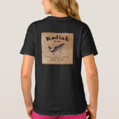 Vintages Kodiak-Lachs-Label T-Shirt (Rückseite)