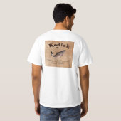 Vintages Kodiak-Lachs-Label T-Shirt (Schwarz voll)