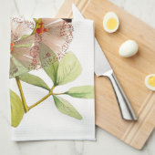 Vintages Kolibri-Vogel-Blumen-Küchen-Tuch Geschirrtuch (Viertel Falte)