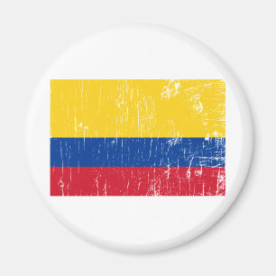 Vintages Kolumbien Magnet