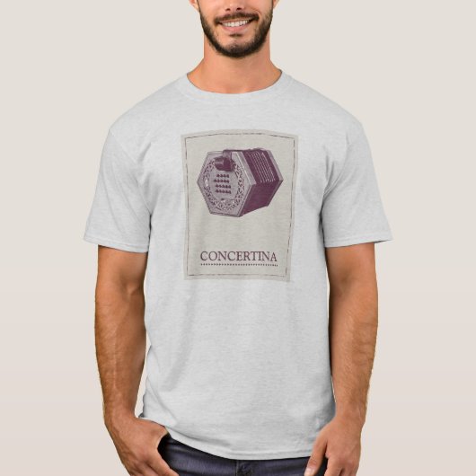 Vintages Koncertina T-Shirt (Vorderseite)