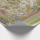 Vintages Konstellationspapier Geschenkpapier (Ecke)