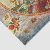 Vintages Konstellationspapier Seidenpapier (Detail)