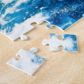 Vintages Konzept des dockten Apollo-Soyuz-Testplak Puzzle (Seite)