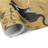 Vintages koreanisches geschenkpapier (Rolleneckpunkt)