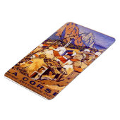 Vintages Korsika, Frankreich - Magnet (Linke Seite)