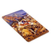 Vintages Korsika, Frankreich - Magnet (Rechte Seite)