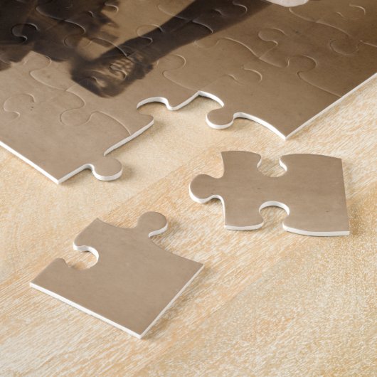 Vintages Kostüm-Party-Puzzle Puzzle (Seite)