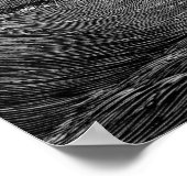 Vintages Kraken-Riesenmeerschiff Poster (Ecke)