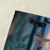 Vintages Kraken-Sea-Monster Strandtuch (Beispiel)