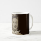 Vintages Krankenpflegefoto Ich got dieses lustige  Kaffeetasse (VorderseiteRechts)