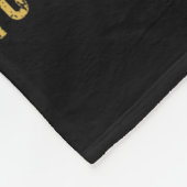 Vintages Krankenversicherungsregister Fleecedecke (Ecke)