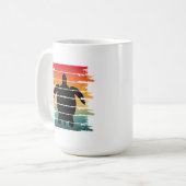 VINTAGES KREATURREPTIMA KAFFEETASSE (Vorderseite Links)