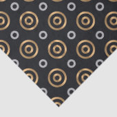 Vintages Kreispapier Seidenpapier (Detail)