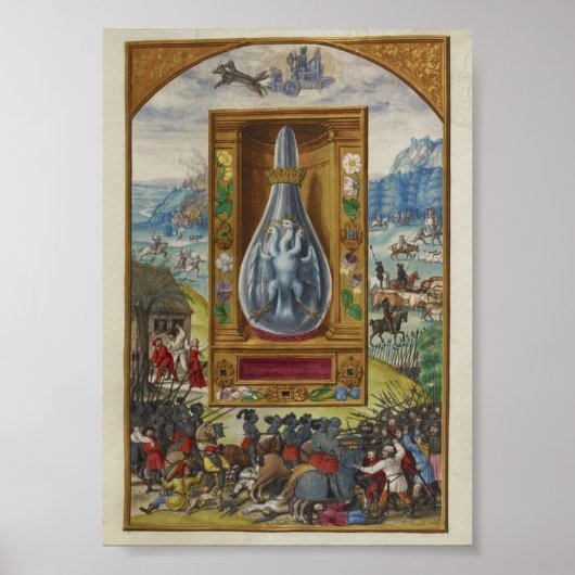 Vintages Kriegsbilderposter Poster (Vorne)