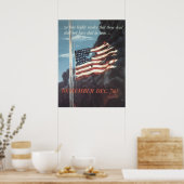 Vintages Kriegspatent aus dem Ersten Weltkrieg und Poster (Küche)