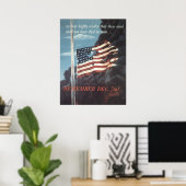 Vintages Kriegspatent aus dem Ersten Weltkrieg und Poster (Heimbüro)