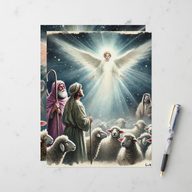 Vintages Krippenbuch (Vorderseite/Rückseite Beispiel)