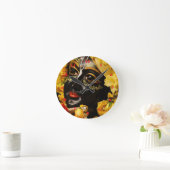 VINTAGES Krishna Indien Kanada Runde Wanduhr (Zuhause)