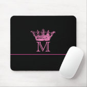 Vintages Kronen-Monogramm Mousepad (Mit Mouse)