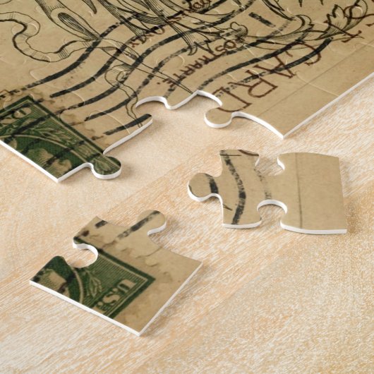 Vintages Kronenmode-Königinstilett Puzzle (Seite)