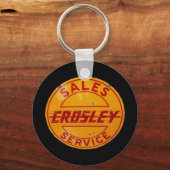 Vintages krosley-Zeichen für Verkauf und Service Schlüsselanhänger (Vorderseite)
