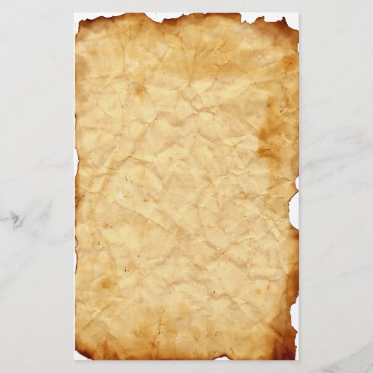 Vintages Krummsteinzeug Briefpapier (Vorderseite)