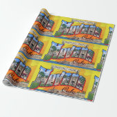 Vintages Kuba - Gruß aus Havanna Geschenkpapier (Ungerollt)