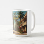 Vintages Kuba - Gruß aus Havanna Kaffeetasse (VorderseiteRechts)