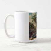 Vintages Kuba - Gruß aus Havanna Kaffeetasse (Links)