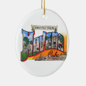 Vintages Kuba - Gruß aus Havanna Keramik Ornament (Rechts)