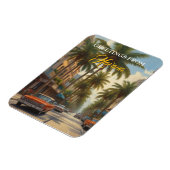 Vintages Kuba - Gruß aus Havanna Magnet (Linke Seite)