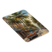 Vintages Kuba - Gruß aus Havanna Magnet (Rechte Seite)