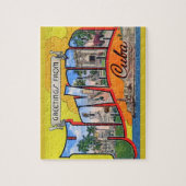 Vintages Kuba - Gruß aus Havanna Puzzle (Vertikal)