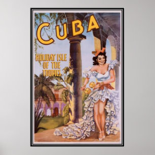 Vintages Kuba - Poster