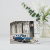 Vintages Kuba Postkarte (Stehend Vorderseite)