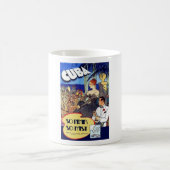Vintages Kuba so schnell unterwegs Kaffeetasse (Mittel)