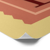 Vintages Küchenangebot. Poster (Ecke)