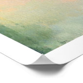 Vintages Küchenkünstlerplakat Poster (Ecke)