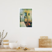 Vintages Küchenkünstlerplakat Poster (Küche)