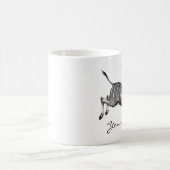Vintages Kudu Kaffeetasse (Mittel)